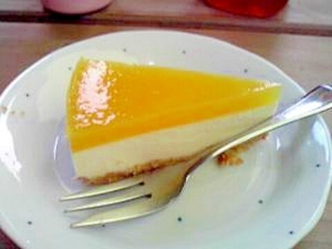 爽やかオレンジチーズケーキ